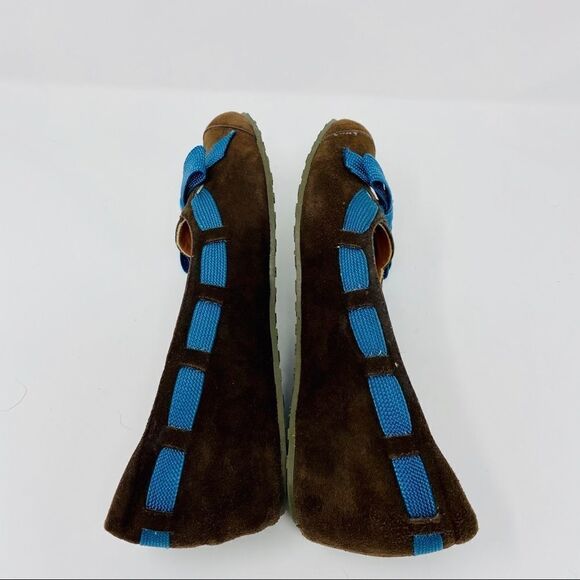 Peter Kent - Brown Slip-Ons w/ Bows (8) - Picture 8 of 10